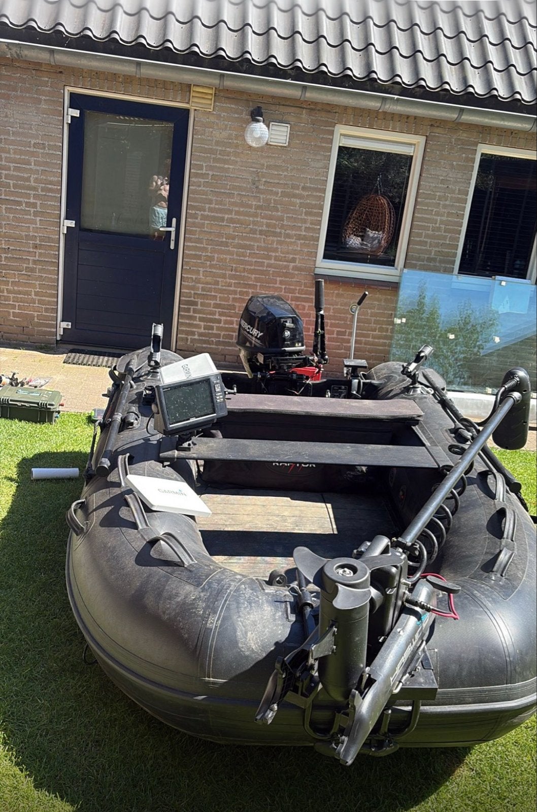 Raptor 270 visboot – zeer compleet uitgerust, Hout, Ophalen, Overige merken, Gebruikt