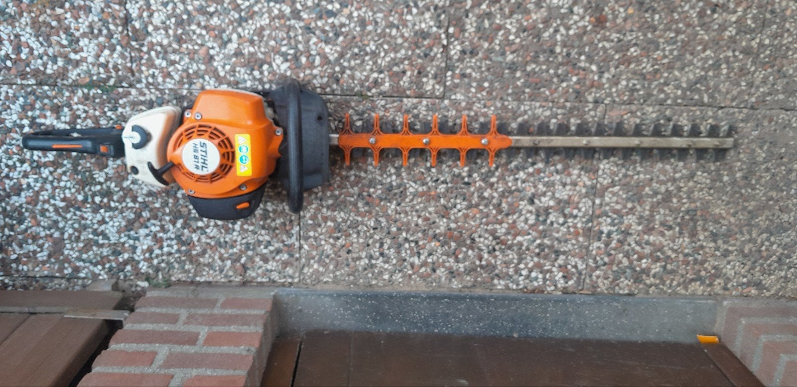Stihl hs81r heggenschaar, Tuin en Terras, Ophalen of Verzenden, Benzine