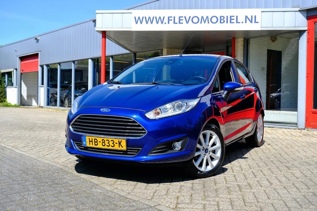 Ford Fiesta 1.0 EcoBoost Titanium 5-drs Aut. Navi|Clima|Cam|, Auto's, Ford, Bedrijf, Te koop, Fiësta, ABS, Achteruitrijcamera