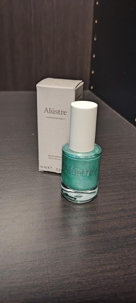 Alûstre Diamond Infused Nagellak - Green (Nieuw), Ophalen of Verzenden, Nieuw