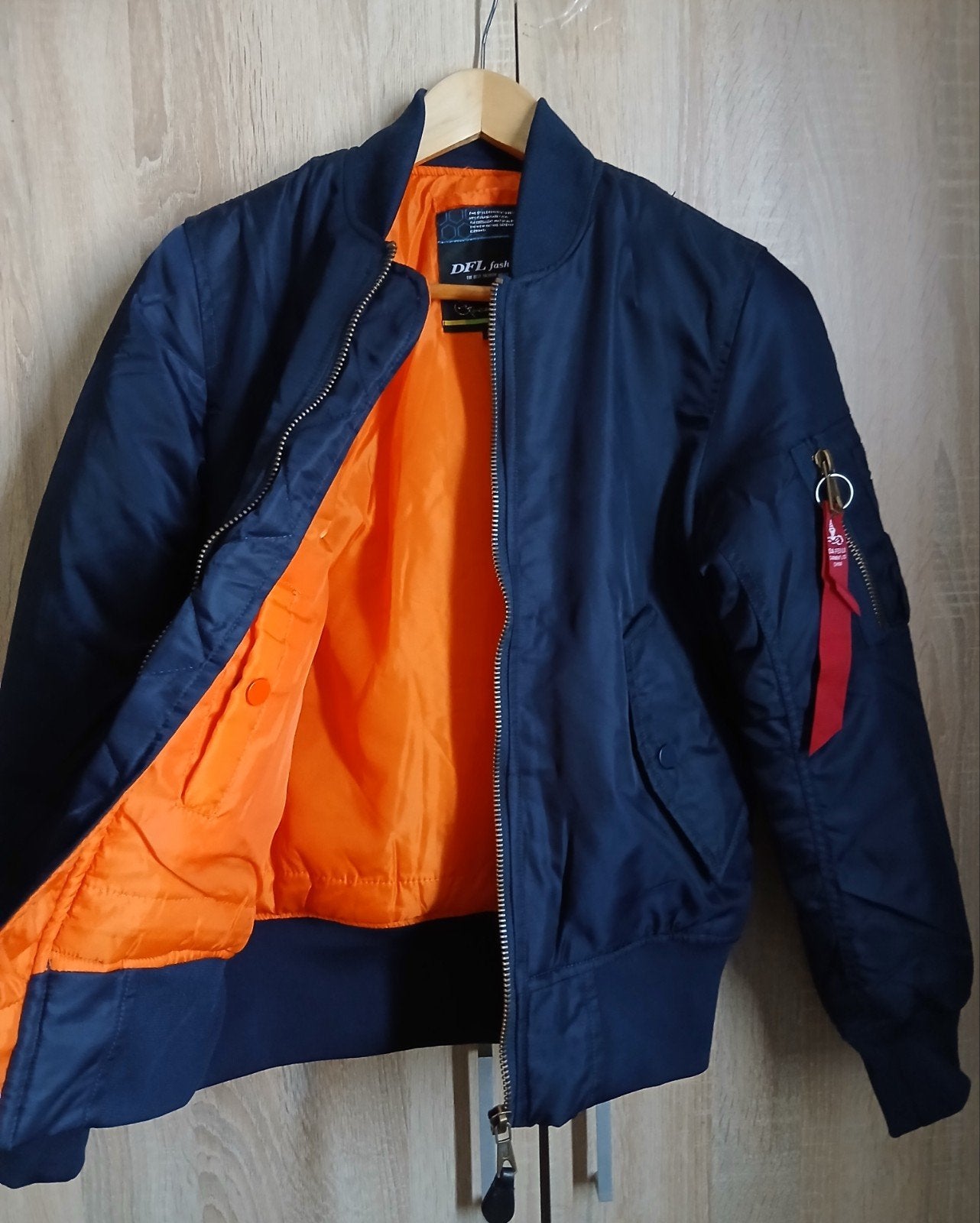 Marine Blue Bomber Jacket, Ophalen of Verzenden, Nieuw, Maat 34 (XS) of kleiner, Blauw