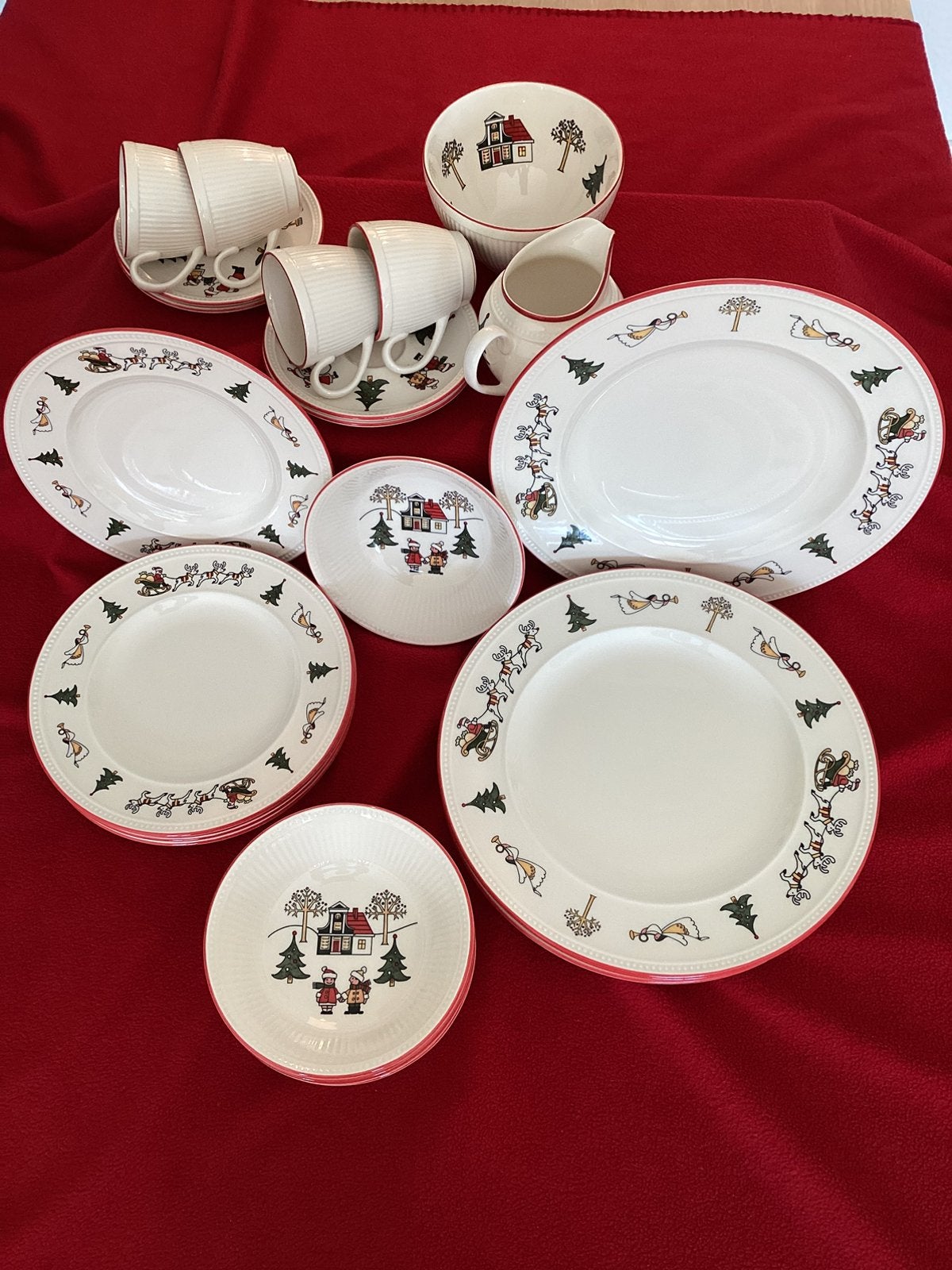 WEDGWOOD    « Windsor Christmas », Ophalen