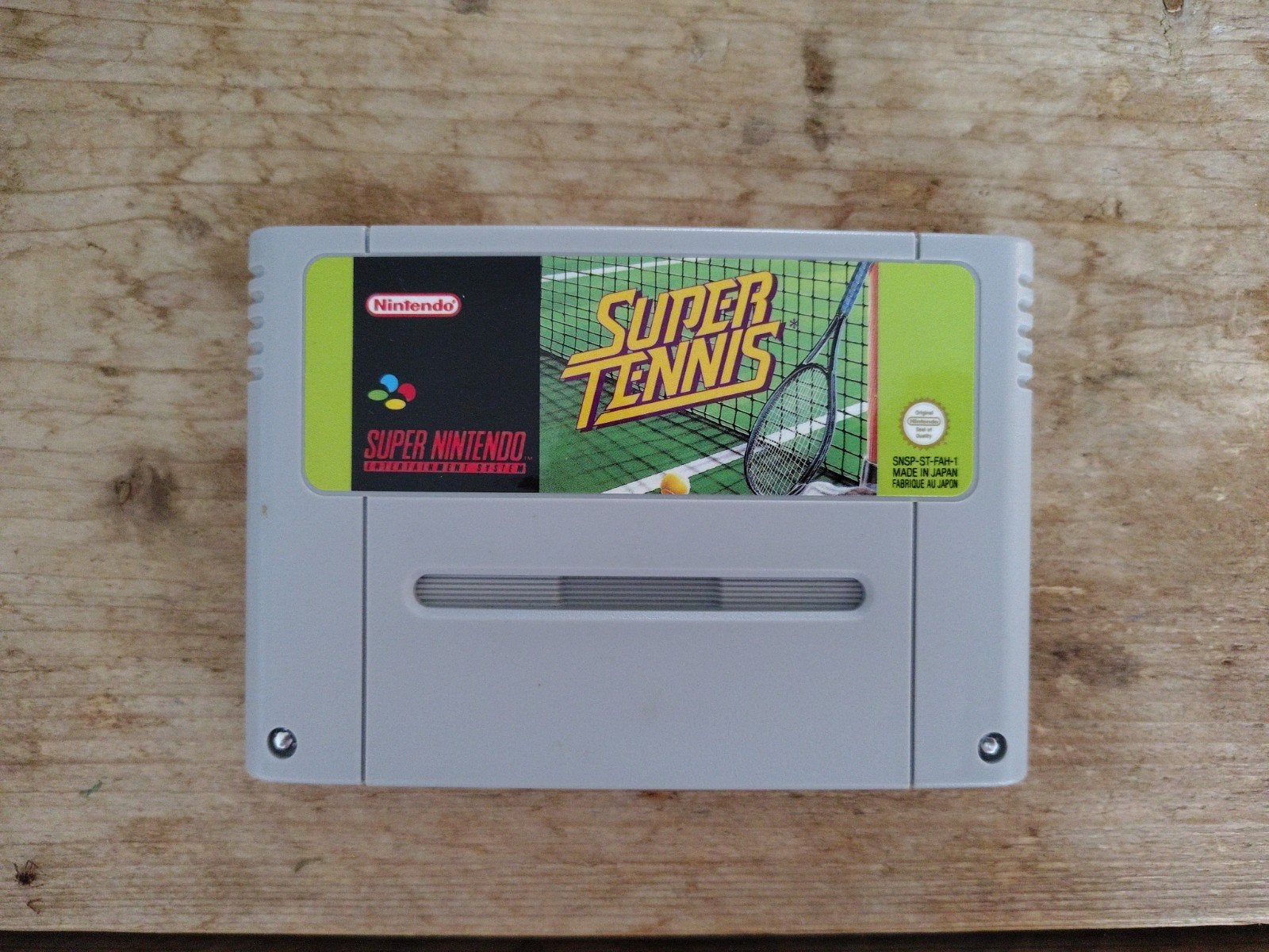 Super Tennis SNES - Klassieke Tennisgame, Gebruikt, 1 speler, Ophalen of Verzenden, Vanaf 3 jaar