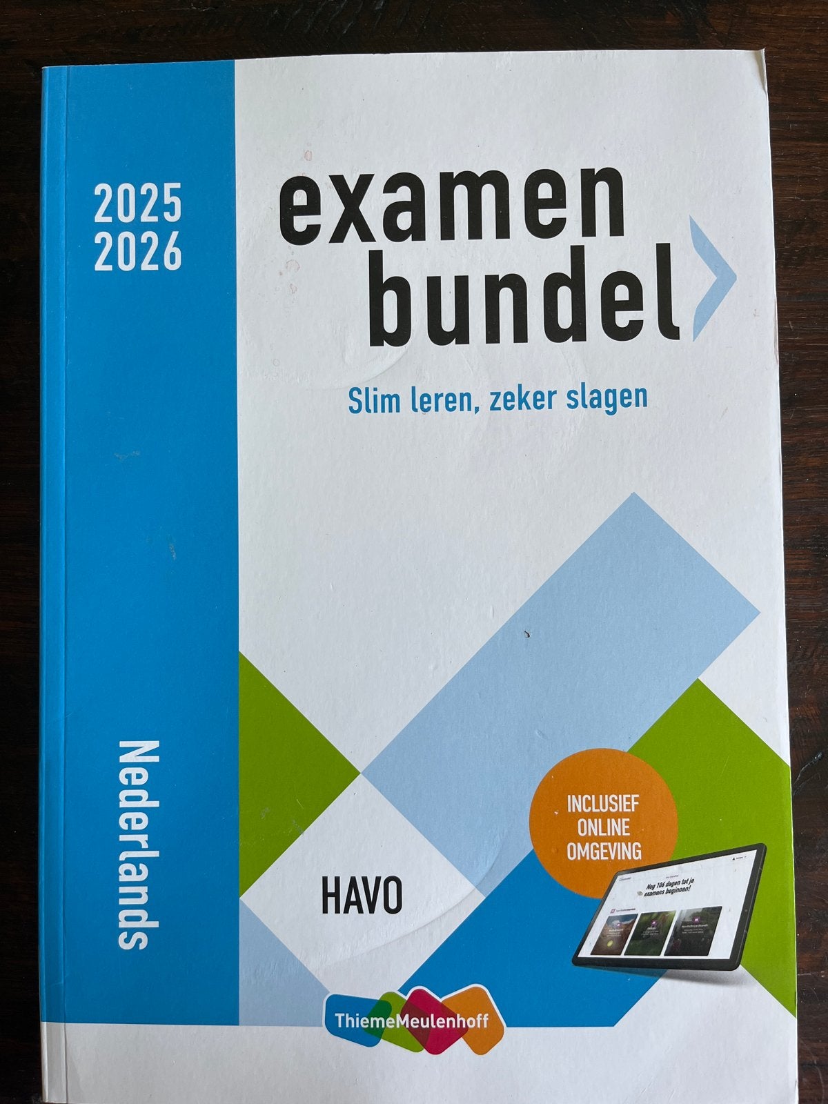 Examenbundel Nederlands HAVO 2025/2026, Ophalen of Verzenden, Zo goed als nieuw, HAVO, Nederlands