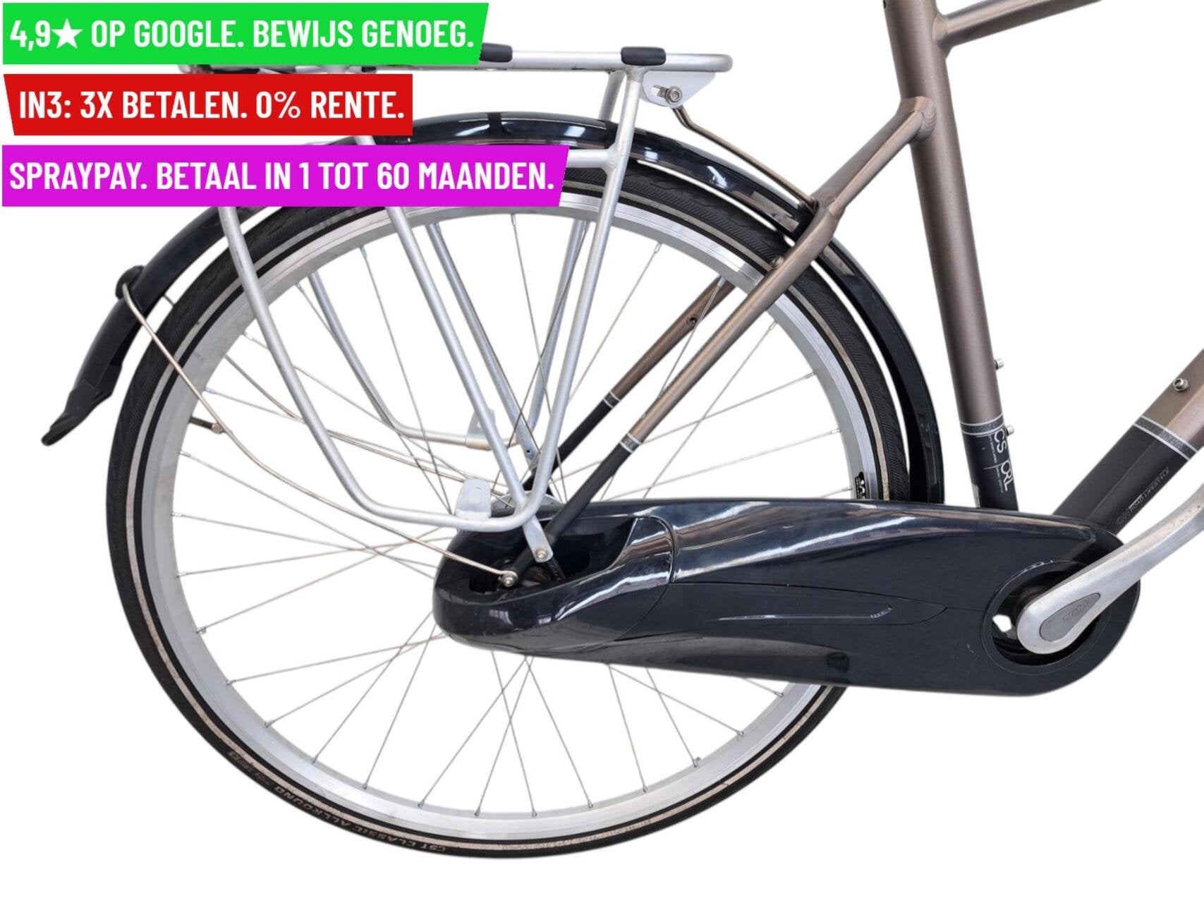 Herenfiets Giant Futuro 28"/55cm/bronzen/8 versnellingen, 9713 Bv Groningen, Gebruikt, Giant, Giant