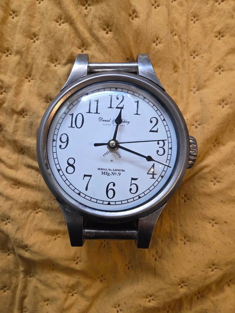 Klok met horloge look, Ophalen of Verzenden