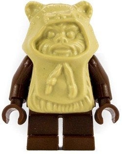 Lego Star Wars Ewok Paploo SW0067, Ophalen of Verzenden, Zo goed als nieuw, Minifiguur, Pattarensponger@gmail.com