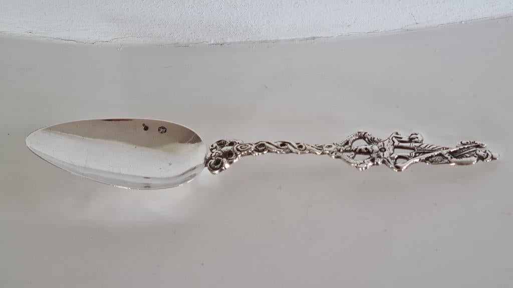 Grote en zware Zilveren Gildelepel, anno 1971, Antiek en Kunst, Antiek | Goud en Zilver, Ophalen of Verzenden, Zilver