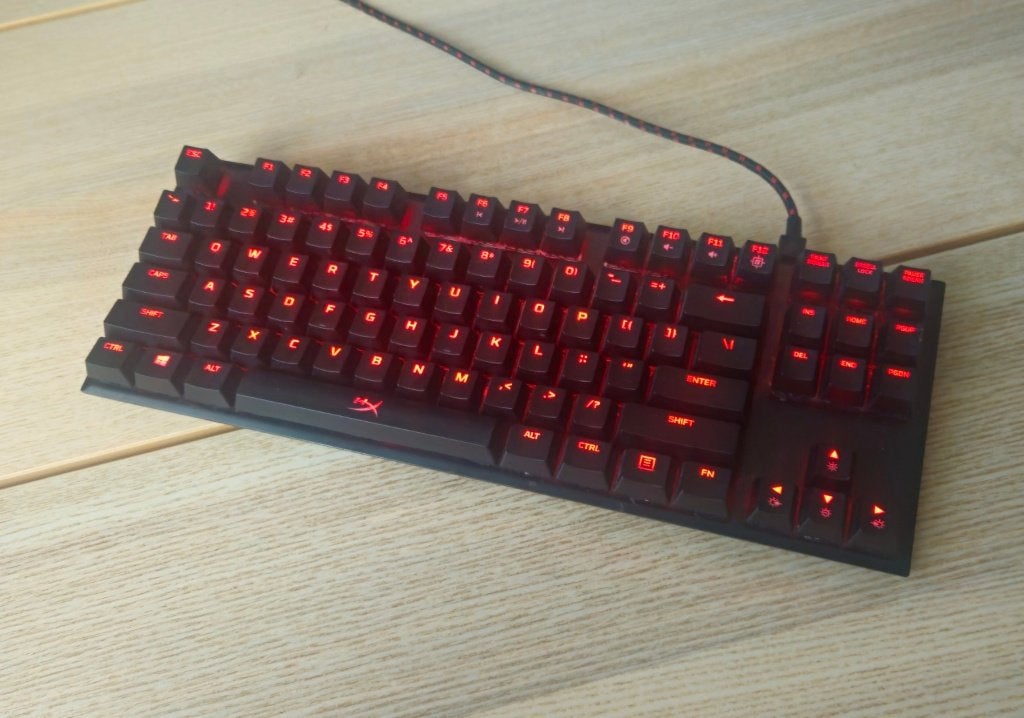 HyperX Alloy | Cherry MX Blue | Mechanisch Toetsenbord, Ophalen, HyperX, Gebruikt, Gaming toetsenbord