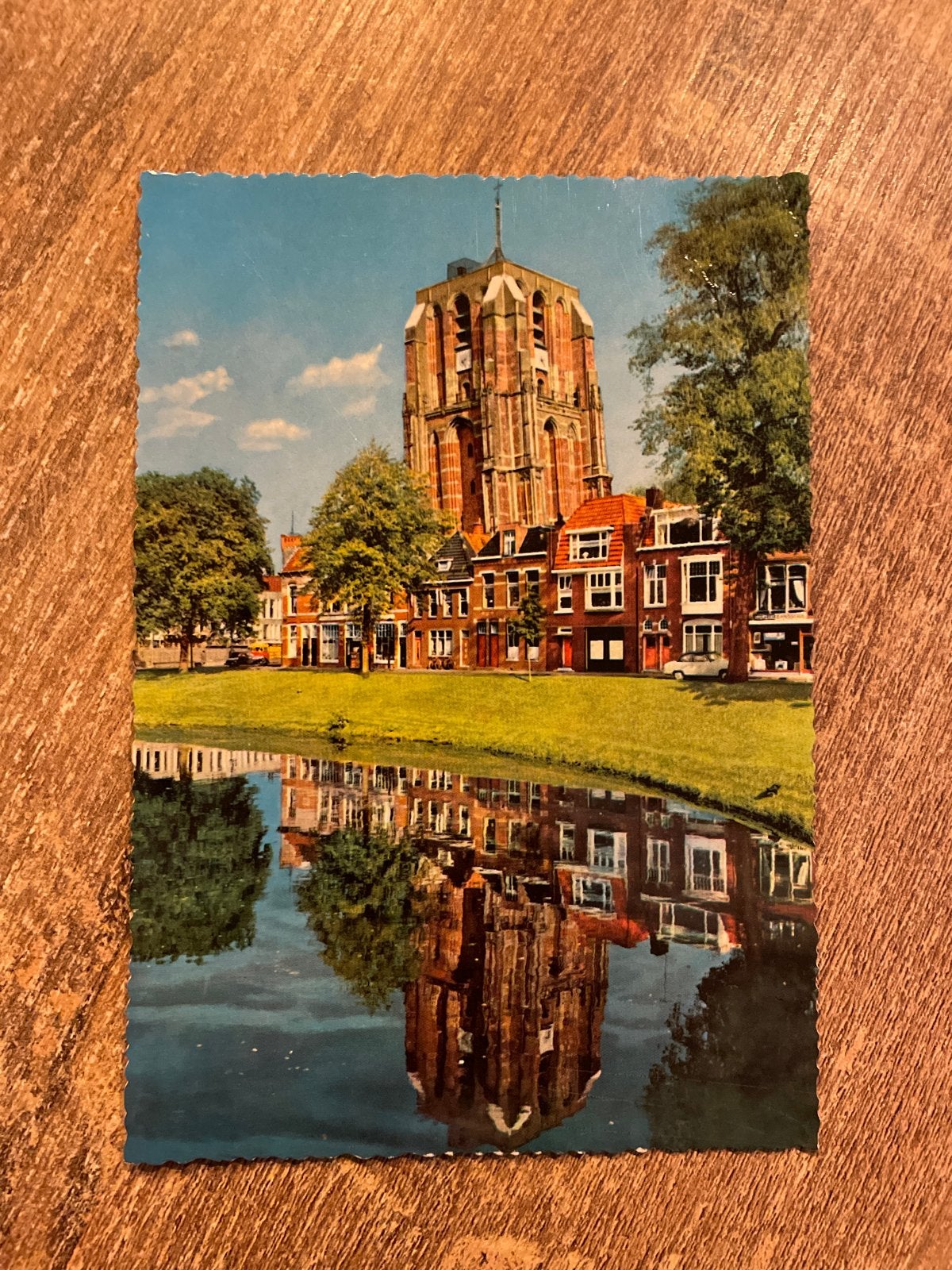 Oude Ansichtkaart Leeuwarden Oldehove Westerplantage, Verzamelen, Ophalen of Verzenden, 1960 tot 1980, Gelopen, Friesland
