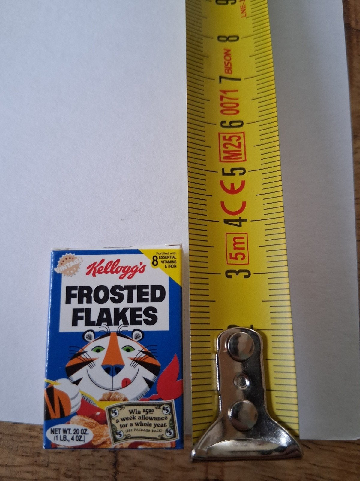 Miniatuur Kellogg's Frosted Flakes doosje, Ophalen of Verzenden, Gebruikt