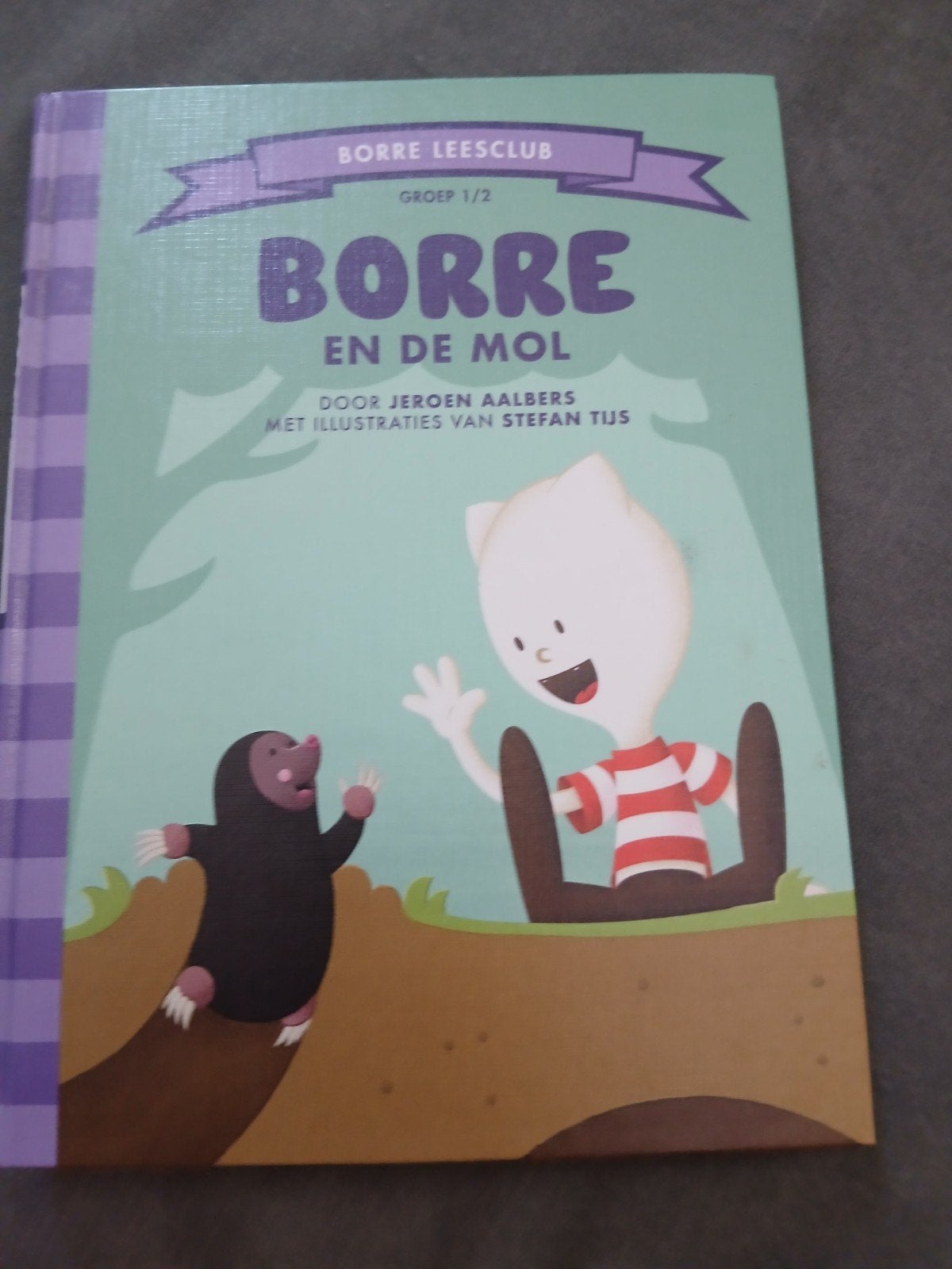 Borre en de mol - Borre Leesclub Groep 1/2, Fictie algemeen, Jongen of Meisje, Ophalen of Verzenden, Zo goed als nieuw