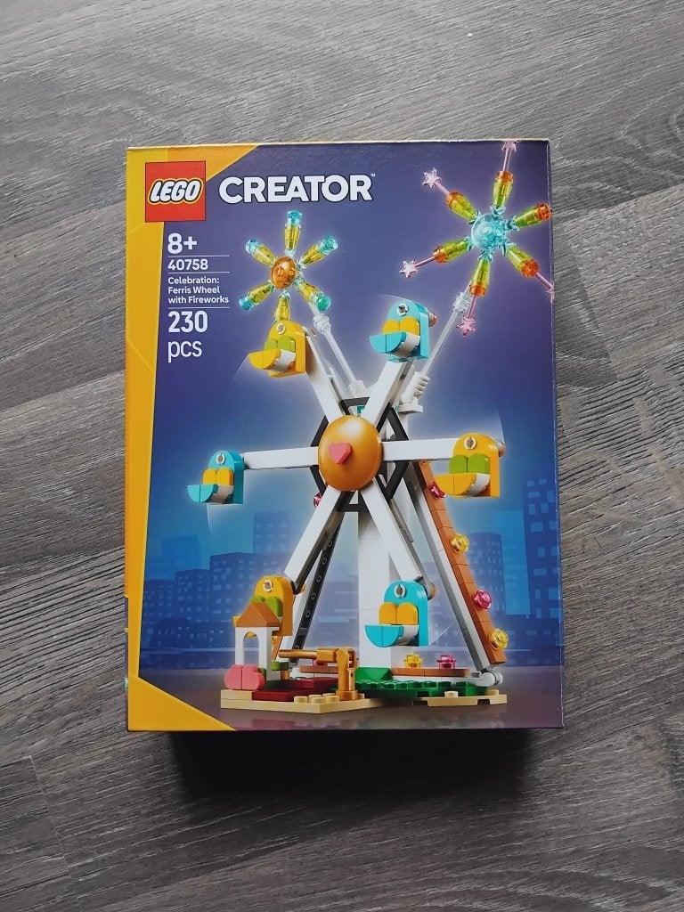 Lego GWP 40758 I Vieringenserie: Reuzenrad met Vuurwerk New!, Lego, Nieuw, Ophalen of Verzenden, Ongeopend/sealed
