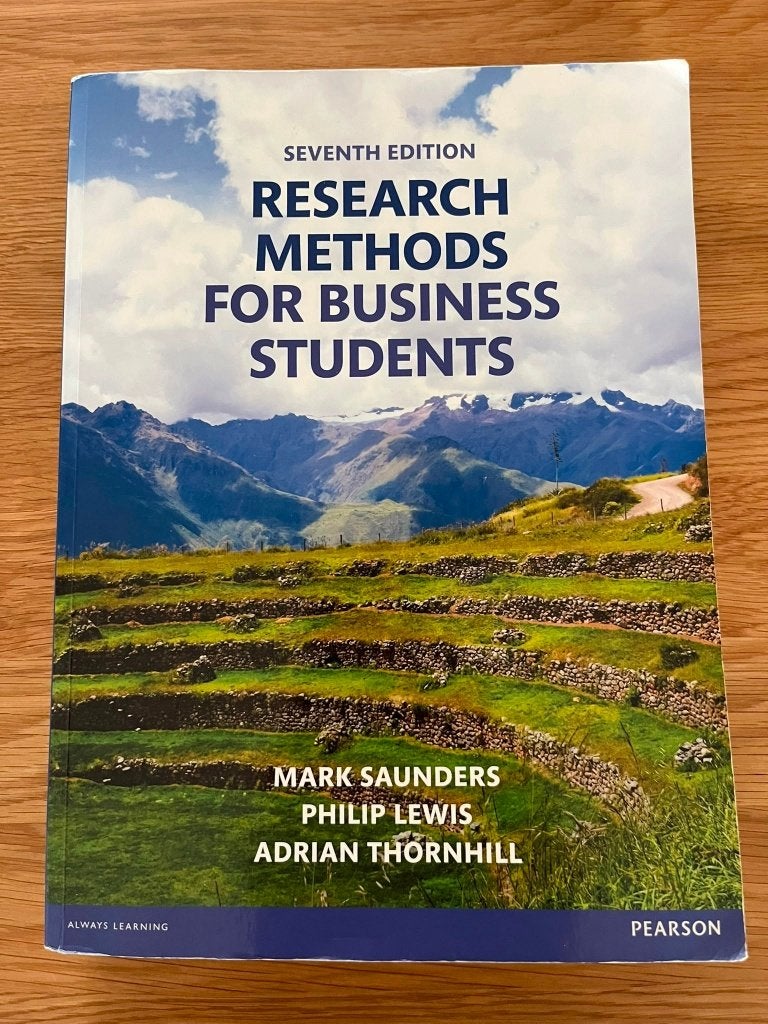Research methods for Business students, Boeken, Studieboeken en Cursussen, Gelezen, Diverse auteurs, Ophalen of Verzenden, WO