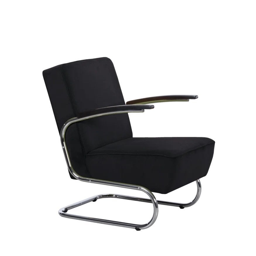 Gezocht: Dykmeyer de Zwaan fauteuil zwart, Ophalen, Zo goed als nieuw, 75 tot 100 cm, 50 tot 75 cm