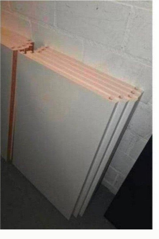 Besta planken wit, Ophalen, Gebruikt
