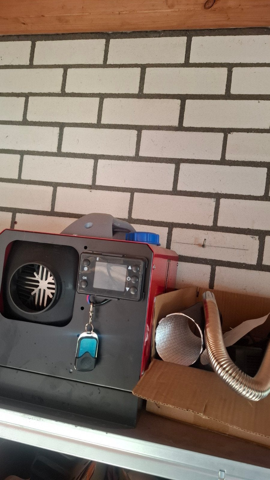Diesel luchtverwarmer 12V 8KW met afstandsbediening, Witgoed en Apparatuur, Airco's, Ophalen, Verwarmen, Minder dan 60 m³, Nieuw