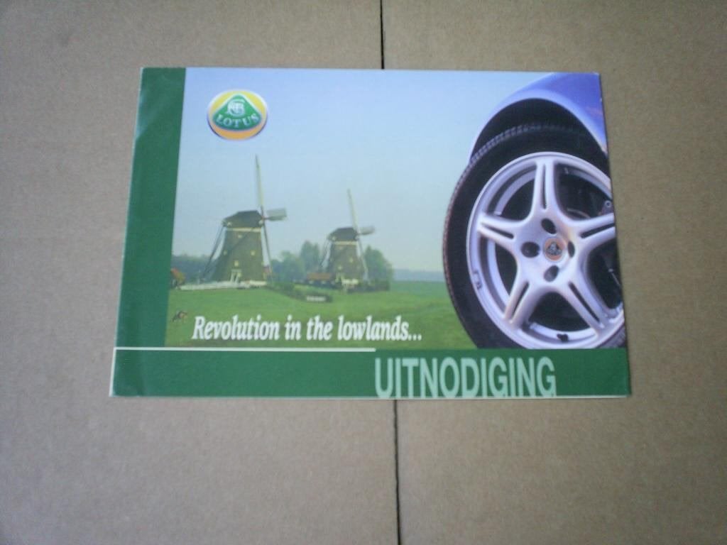 Lotus Esprit V 8 / Esprit GT 3 / Elise 4 pag., Boeken, Verzenden, Zo goed als nieuw, Overige merken