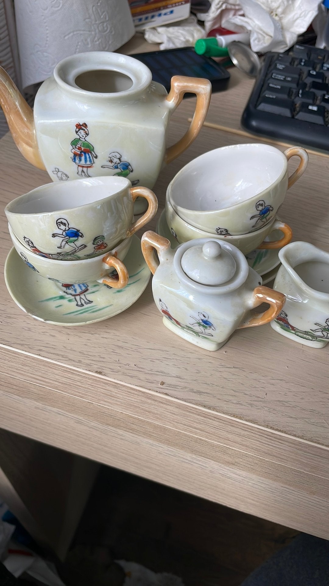 Poppenservies, Antiek en Kunst, Ophalen of Verzenden