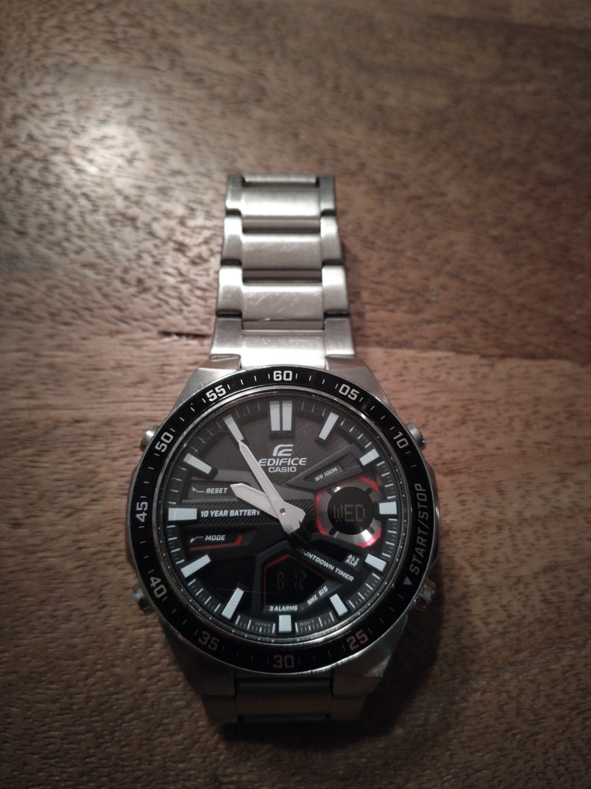 Casio Edifice Herenhorloge - Roestvrij staal, Ophalen of Verzenden, Staal, Casio