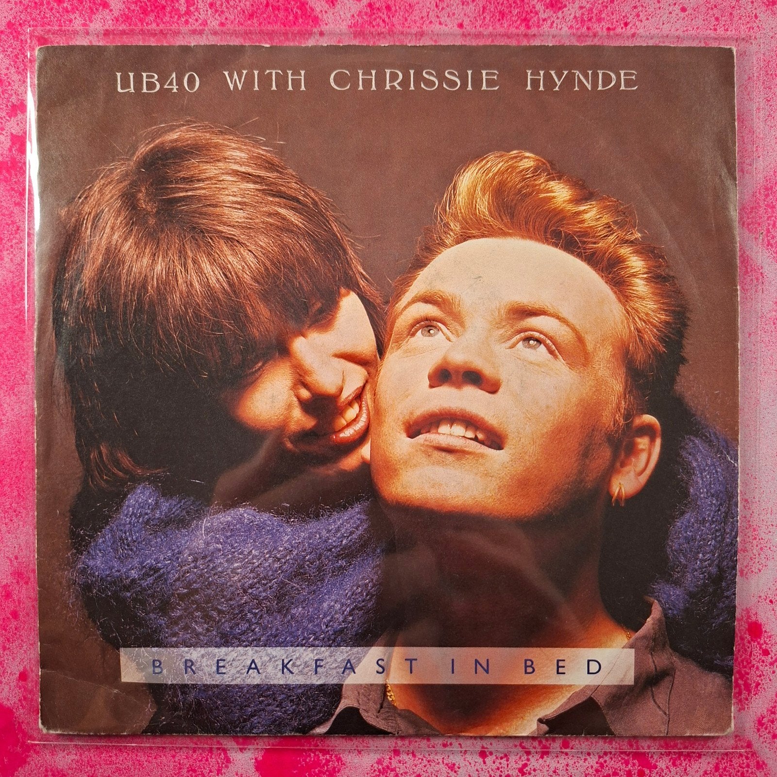 UB40. Christie Hynde Breakfast in bed single, Ophalen of Verzenden, Gebruikt, Nederlandstalig
