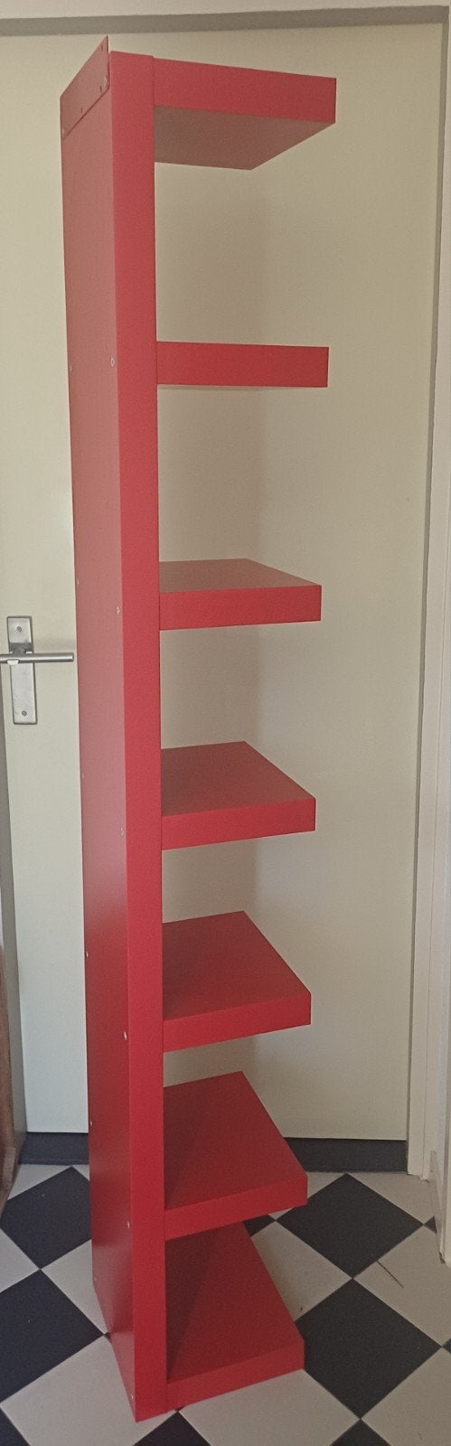 IKEA LACK Wandrek Rood, Huis en Inrichting, Kasten | Boekenkasten, Ophalen of Verzenden, 25 tot 50 cm, 150 tot 200 cm