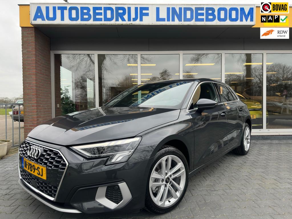 Audi A3 Sportback 30 TFSI Advanced edition/Electrische achte, Stof, Gebruikt, 23 km/l, Origineel Nederlands