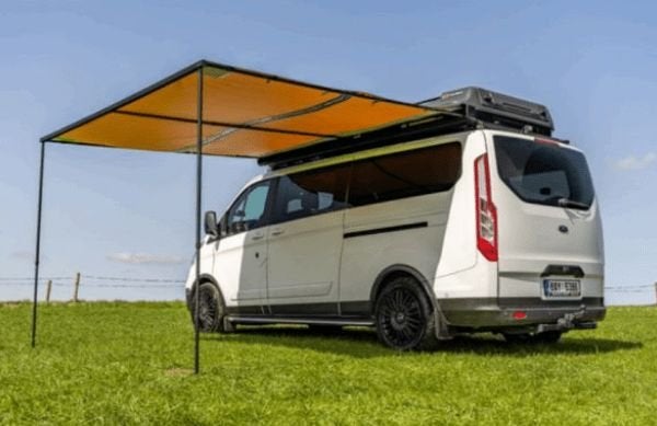 ARB Luifel Zwart Aluminium Met Verlichting 3000 mm lang 2500, Auto diversen, Dakdragers, -, Verzenden, -, Nieuw