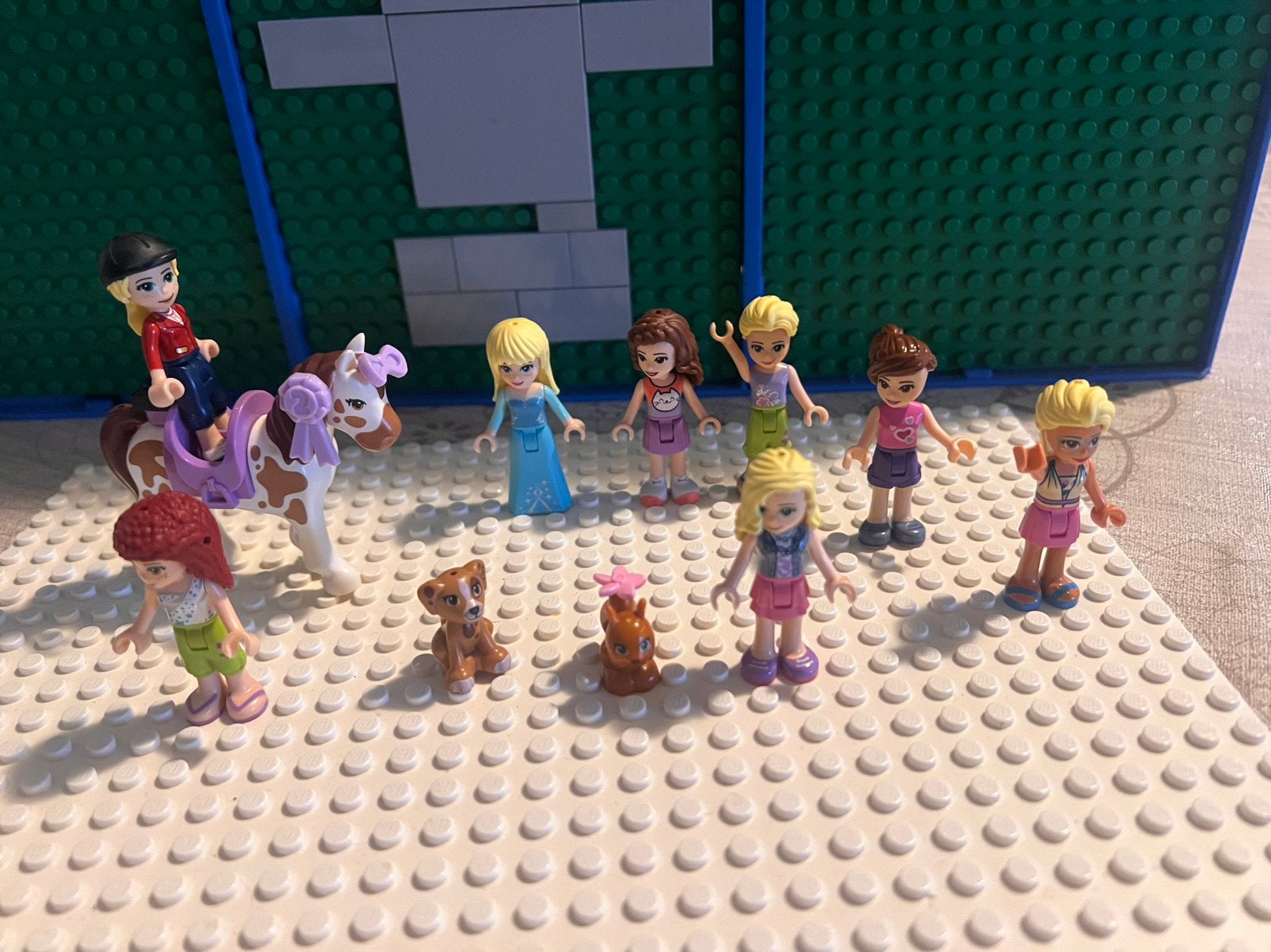 Lego partijtje poppetjes en diertjes, Kinderen en Baby's, Speelgoed | Duplo en Lego, Ophalen of Verzenden, Zo goed als nieuw
