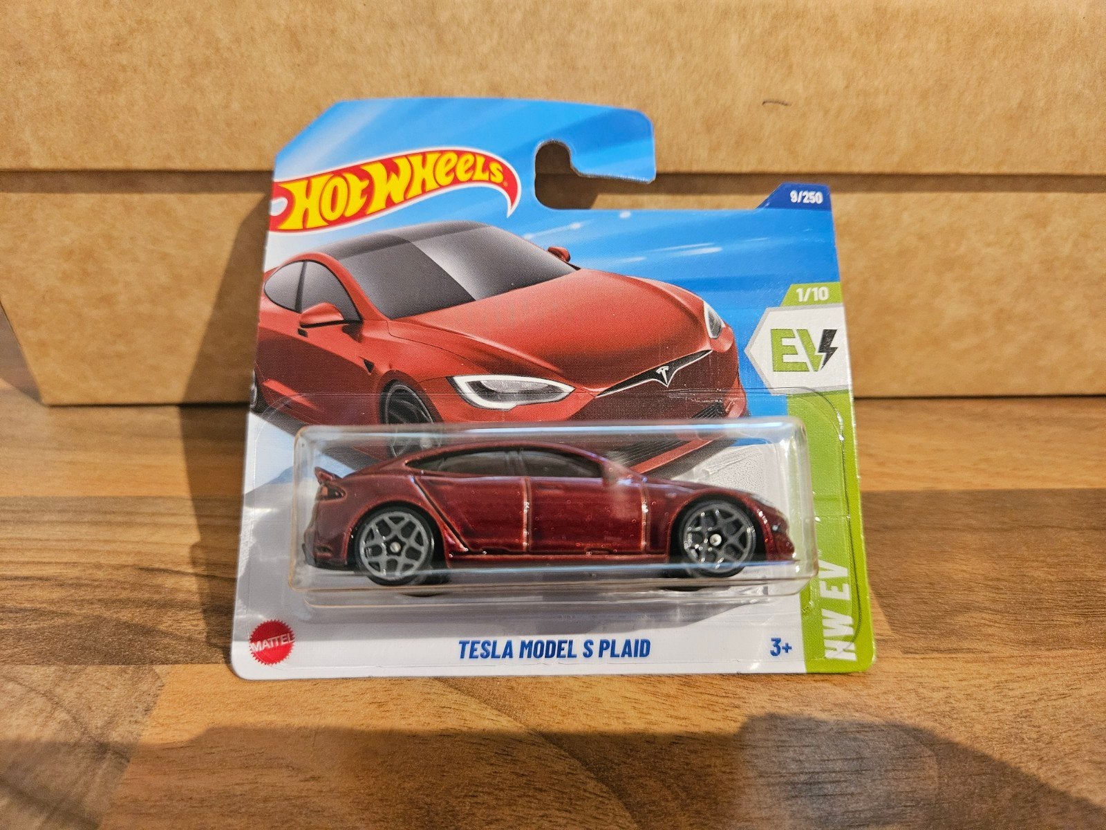 Hotwheels Hot Wheels Tesla Model S Plaid in OVP, Ophalen of Verzenden, Zo goed als nieuw, Auto