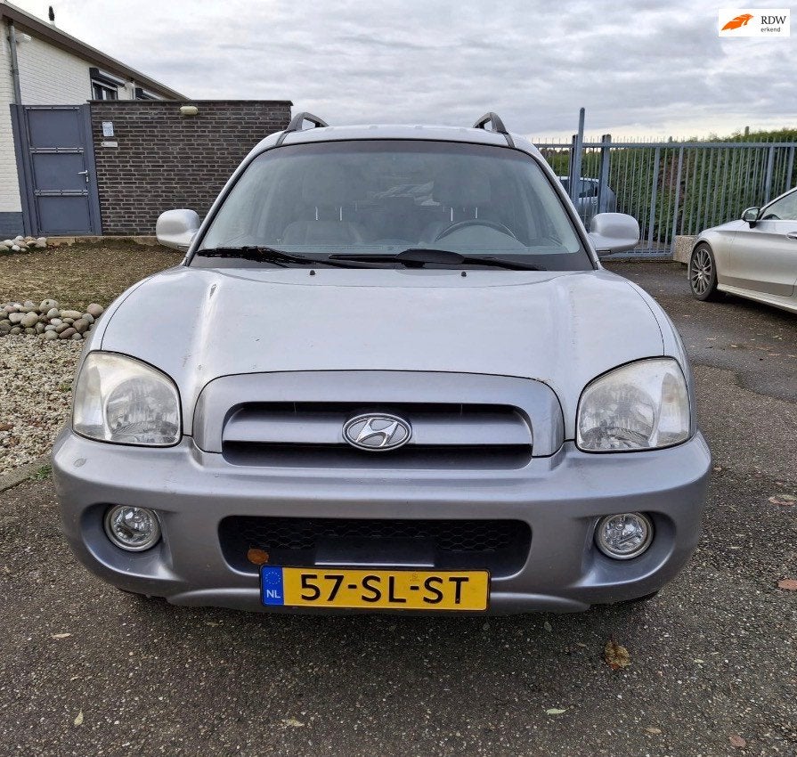 Hyundai Santa Fe 2.4i-16V Elite, Auto's, Voorwielaandrijving, Santa Fe, Gebruikt, 2000 kg
