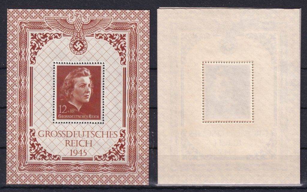 X9A) 1945 Reich spec uitg Eva Braun MNH geen garantie, Verzenden, Duitse Keizerrijk, Postfris