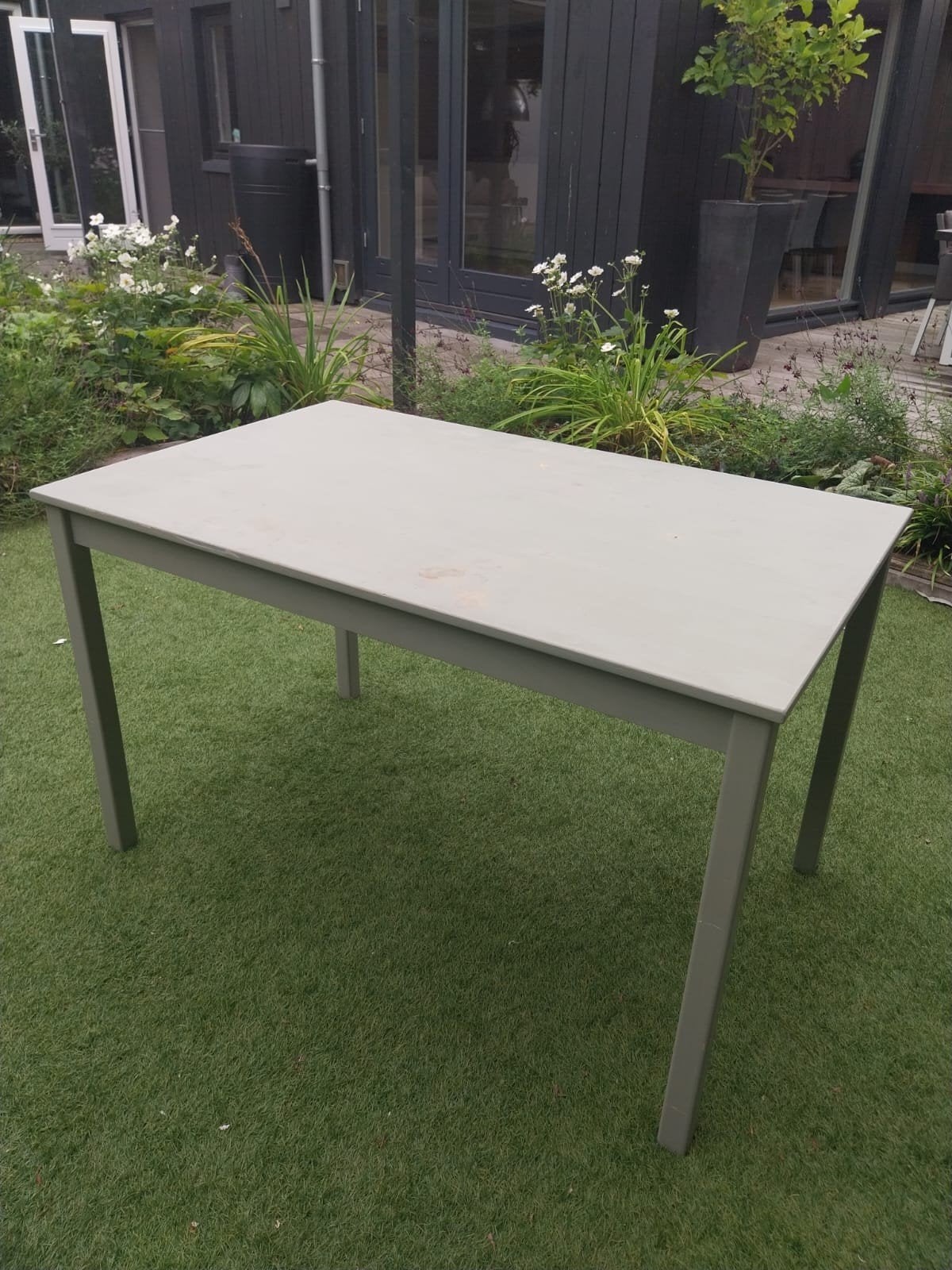 grenen tafeltje gratis, Huis en Inrichting, Tafels | Eettafels, Ophalen of Verzenden, Gebruikt, Rechthoekig, 50 tot 100 cm