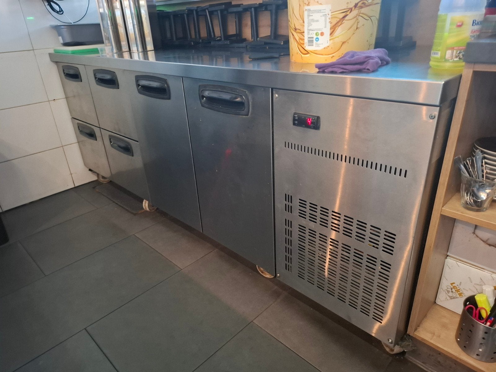 koelwerkbank, Ophalen, Gebruikt, Koelen en Vriezen