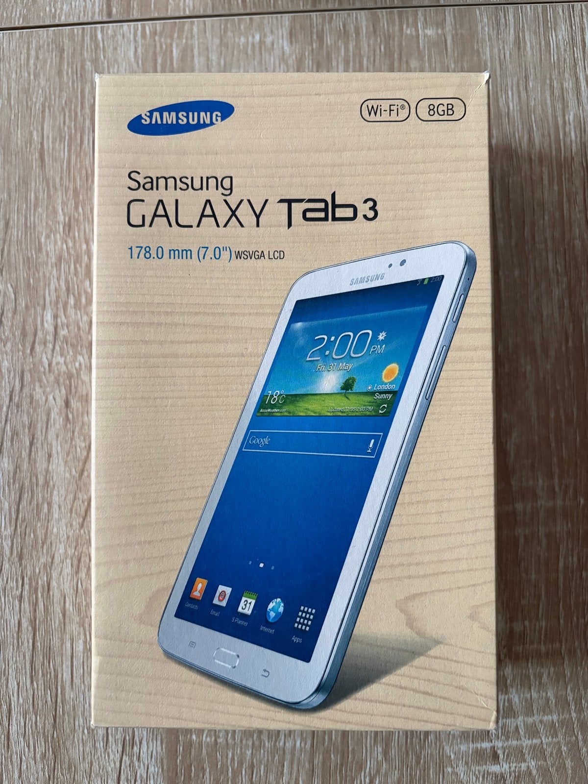 Samsung Galaxy Tab 3 7.0" Wi-Fi 8GB met hoesje, Verzenden, Gebruikt, 7 inch of minder, Wi-Fi