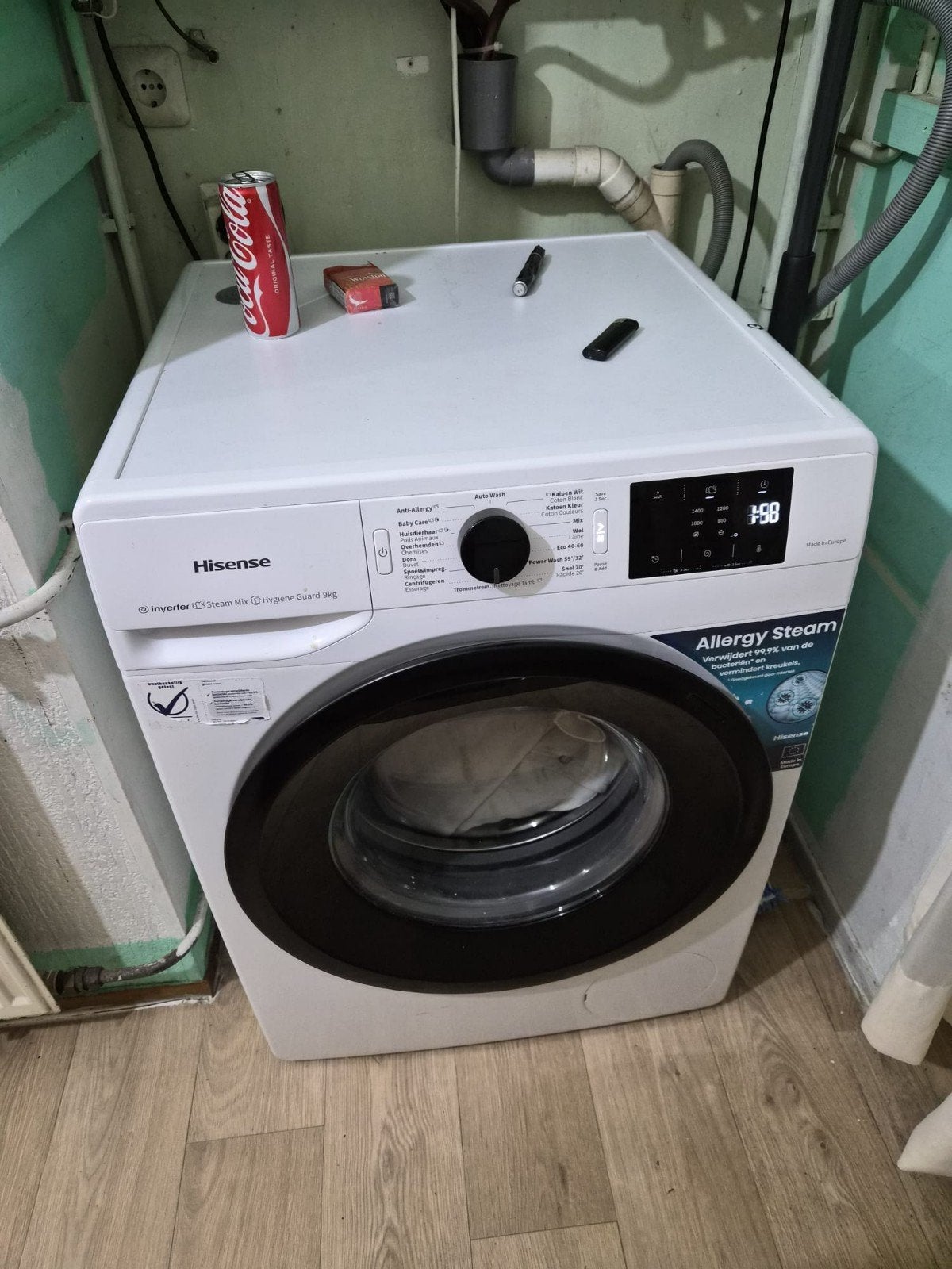 Wasmachine, Ophalen, Zo goed als nieuw, 1200 tot 1600 toeren