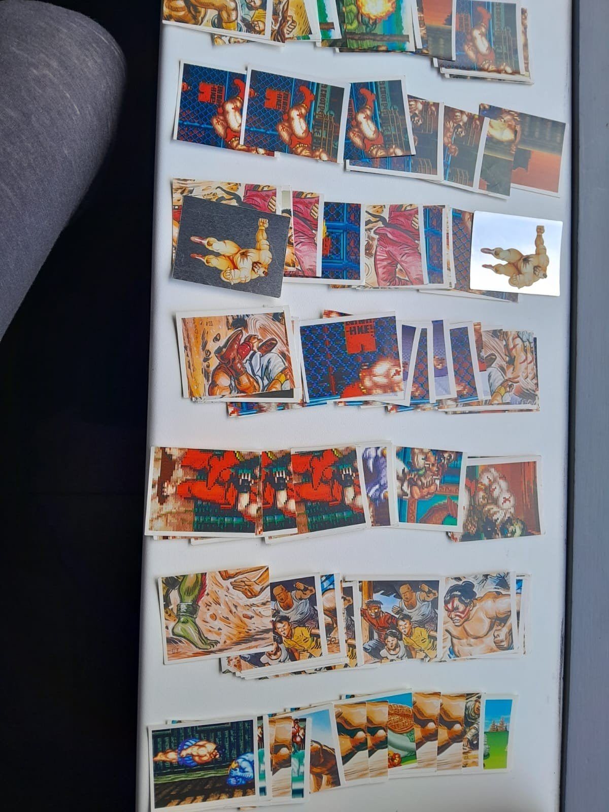 street fighter 2 stickers, Ophalen, Zo goed als nieuw