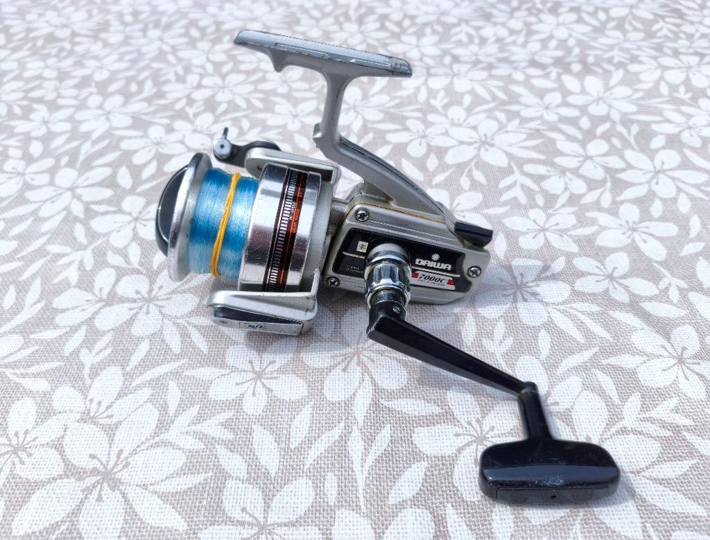 Daiwa 7000C (7000 C) Zeemolen Silver Serie # vintage # NR-3, Watersport en Boten, Hengelsport | Zeevissen, Ophalen of Verzenden
