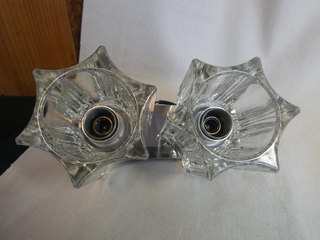 Peill en Putzler glazen wandlampje, Ophalen of Verzenden, Gebruikt, Glas