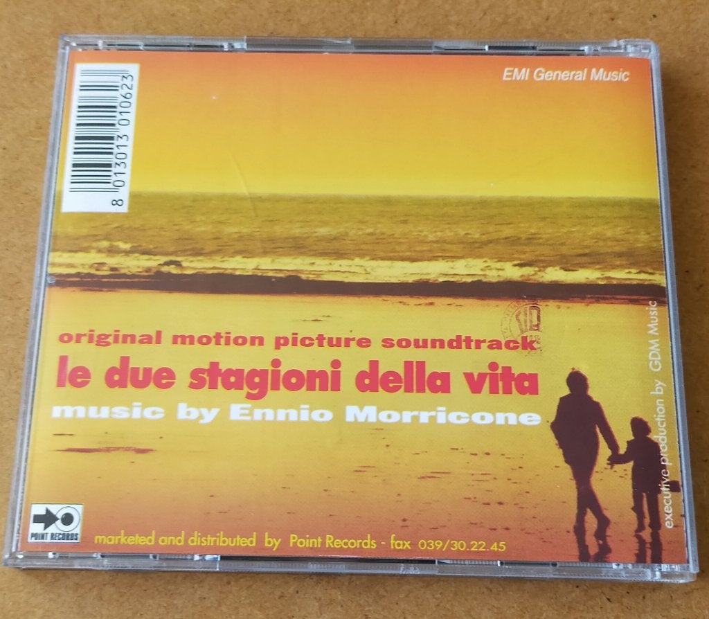 D'Amore Si Muore Soundtrack CD Ennio Morricone Le Due Stagio, Ophalen of Verzenden, Zo goed als nieuw