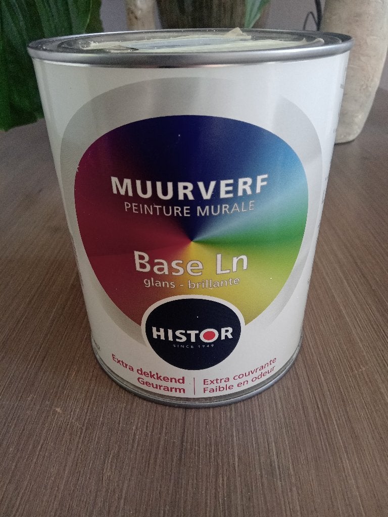 Muurverf, Doe-het-zelf en Verbouw, Verf, Beits en Lak, Ophalen, Blauw, Minder dan 5 liter, Verf