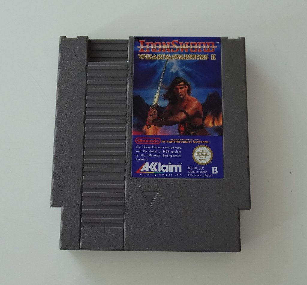 Iron Sword : Wizards and Warriors II voor Nintendo NES, Spelcomputers en Games, 1 speler, Zo goed als nieuw, Vanaf 12 jaar, Ophalen