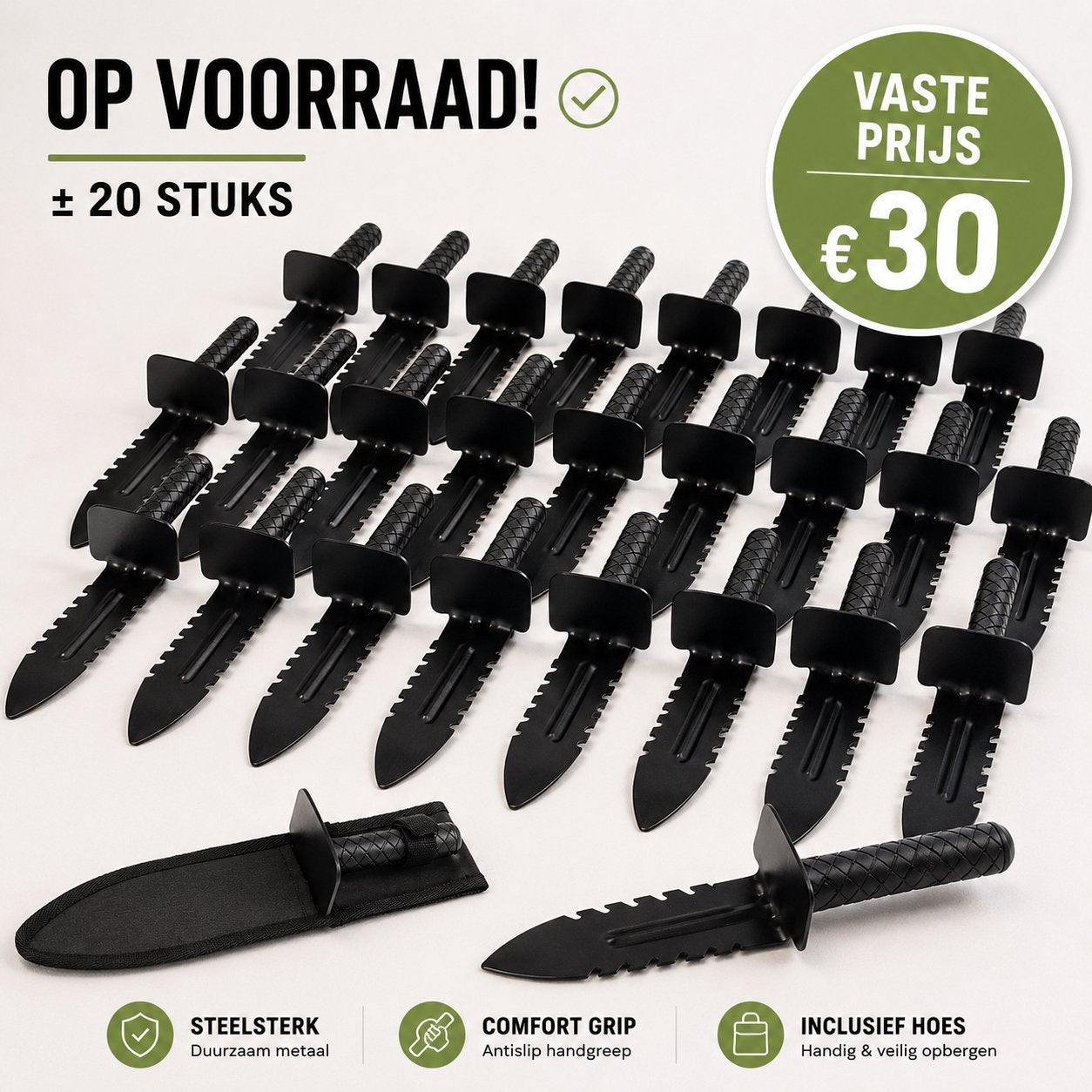 Nieuw Grasmes  Edge Digger – Metaaldetectie – Incl. Hoes €30, Ophalen of Verzenden, Nieuw, Overige merken