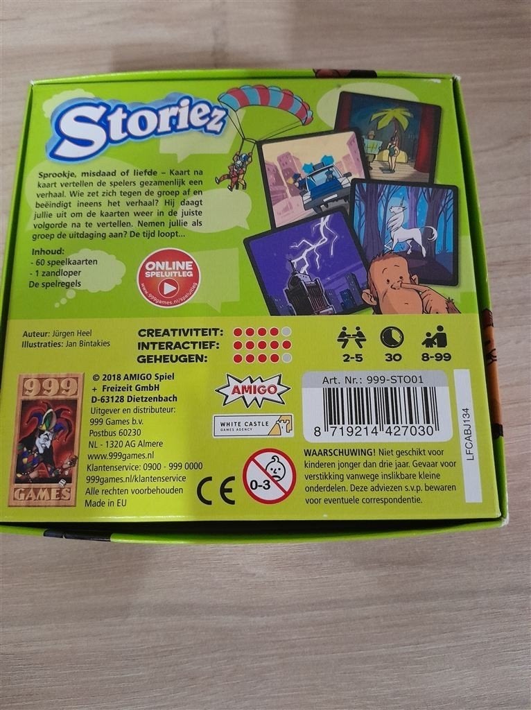storiez - 999 games - s4329, Verzenden, Zo goed als nieuw