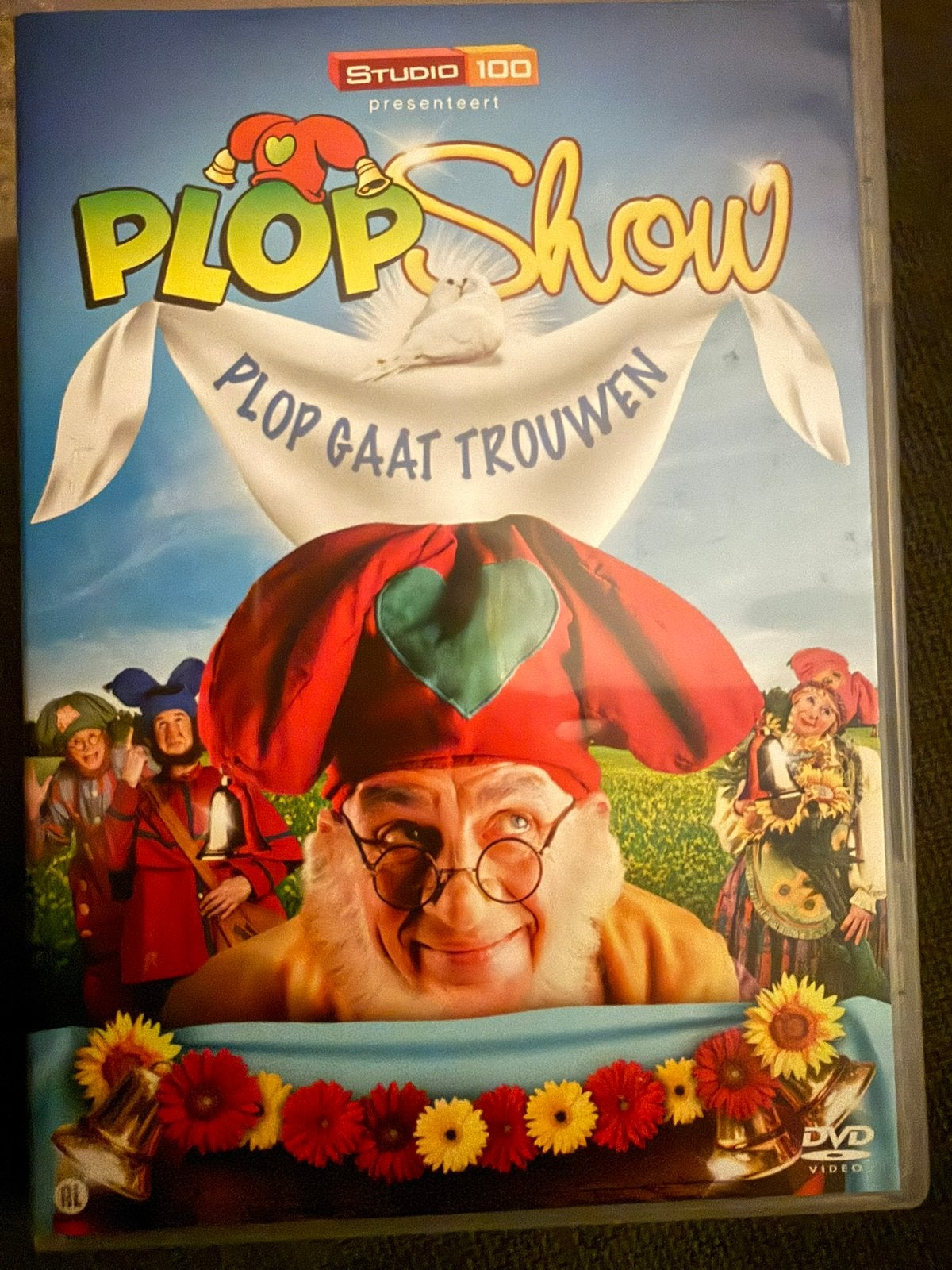 Plop show, plop gaat trouwen dvd nieuw studio 100, Alle leeftijden, Ophalen of Verzenden, Zo goed als nieuw