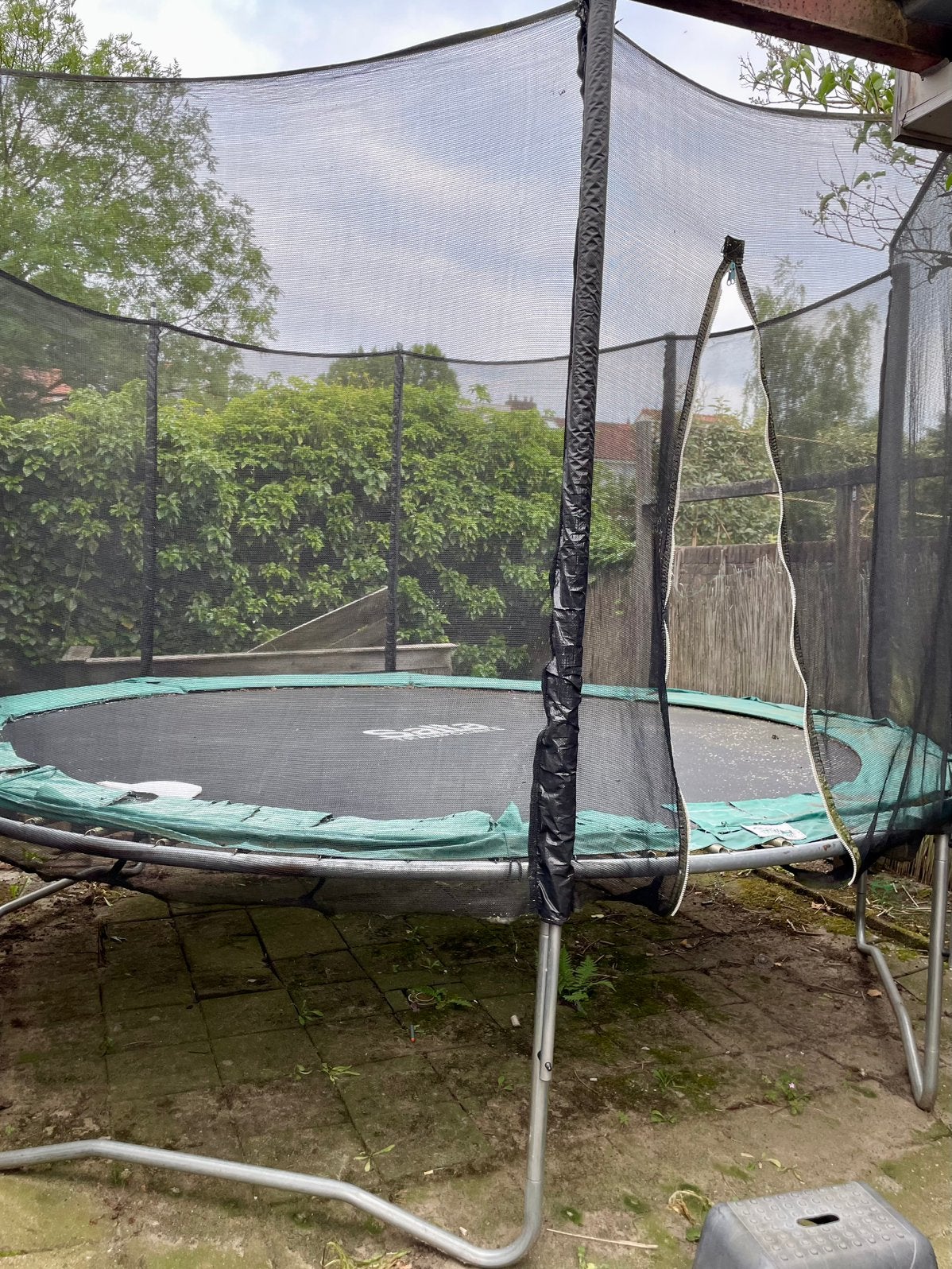Trampoline gratis!!, Ophalen, Gebruikt