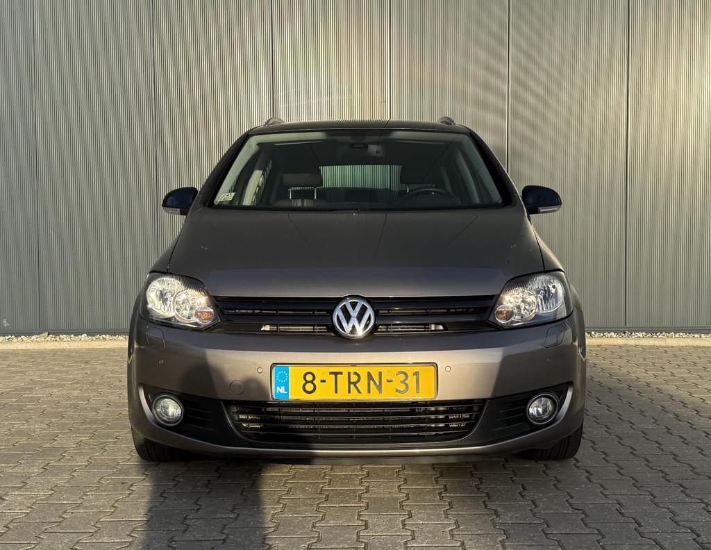 Volkswagen Golf Plus 1.4 TSI Highline Airco Cruise Navi PDC, Euro 5, Zwart, Bruin, Leder en Stof