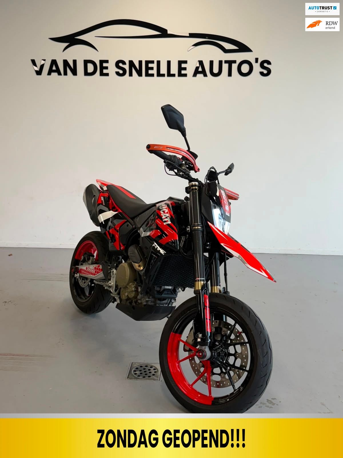 Ducati All-Road Hypermotard 698 Mono QUICKSHIFTER, Motoren, Motoren | Ducati, Bedrijf, Meer dan 35 kW, Toermotor, Traction Control