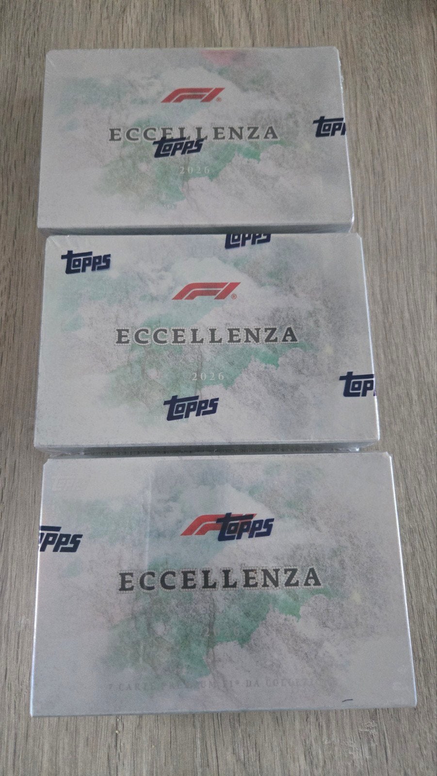 Eccellenza 2026 F1 sealed per doos (nog 2 beschikbaar), Ophalen of Verzenden, Nieuw, Kaart, Foto of Prent