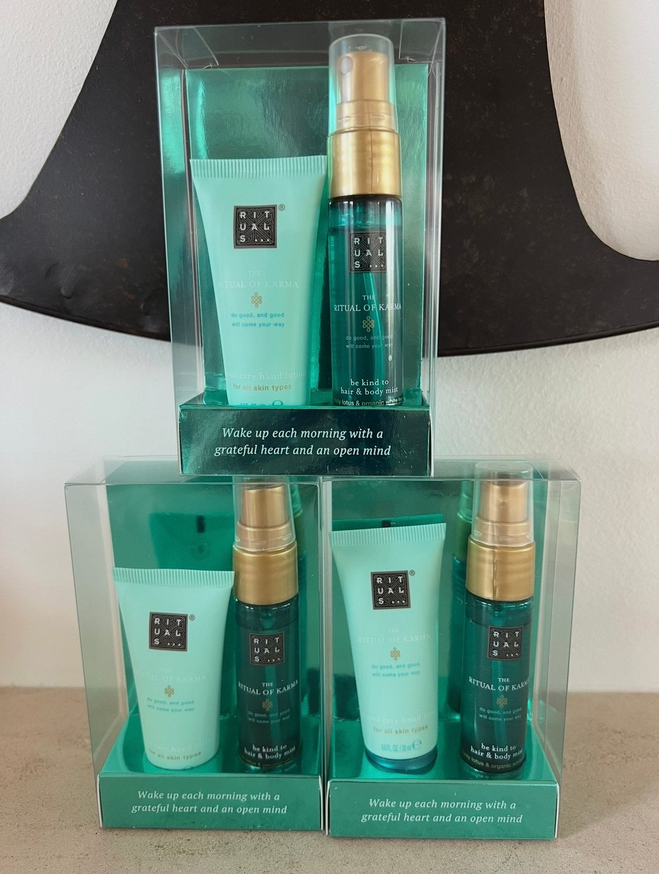 Rituals Karma set travel 🩵😎🎁 Nieuw!, Ophalen of Verzenden, Nieuw, Deodorant of Bodyspray